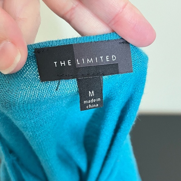 The Limited Wrap Front Merino Blend Sweater - Picture 7 of 11